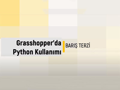Using Python in Grasshopper
